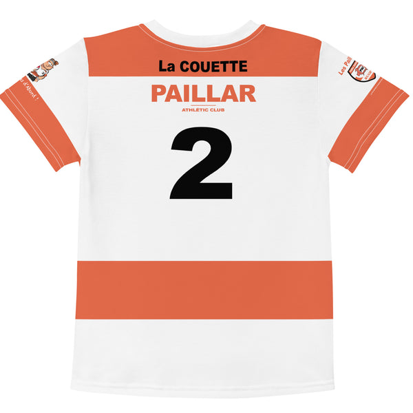 T-Shirt de supportrice Enfant : Paillar N°2 - La Couette