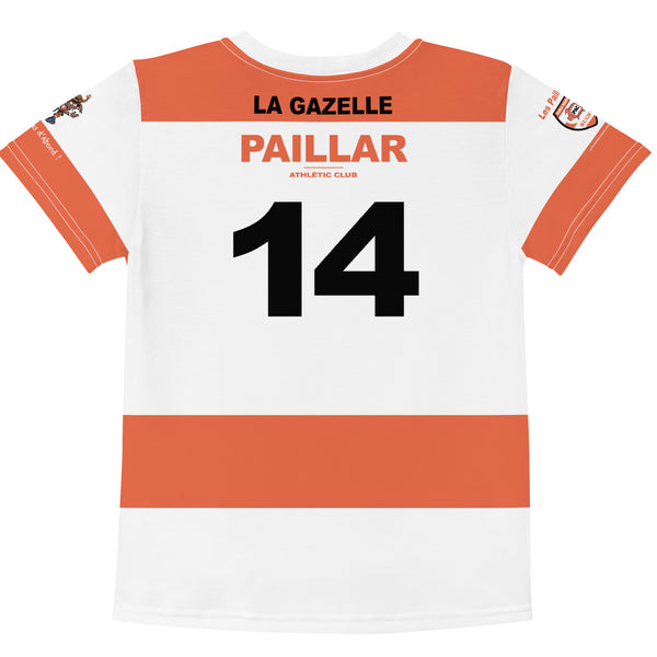 T-Shirt de supportrice Enfant : Paillar N°14 - La Gazelle