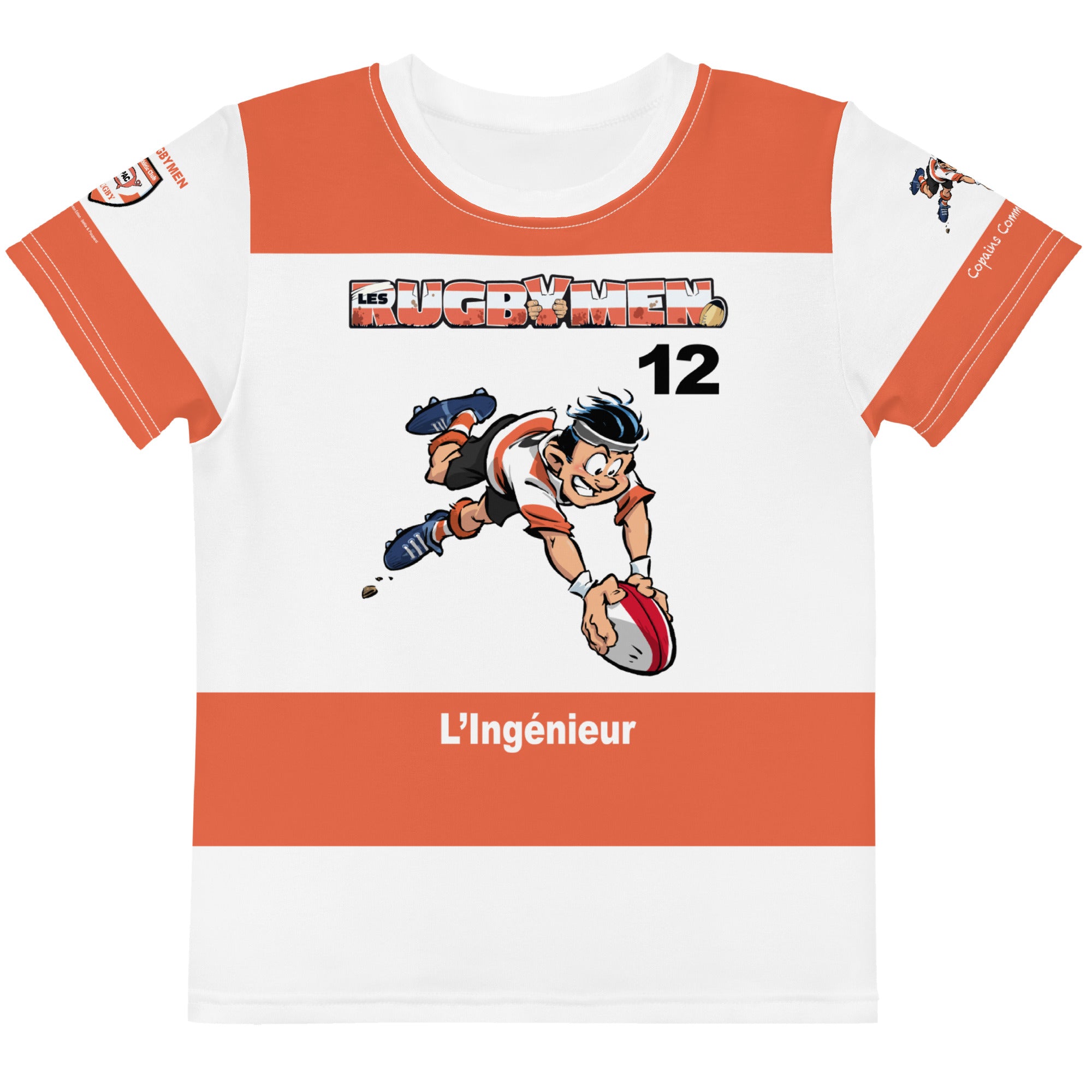 T-Shirt de Supporter Enfant : Paillar N°12 - L'Ingénieur