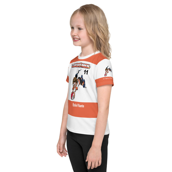 T-Shirt de supportrice Enfant : Paillar N°11 - Étoile Filante