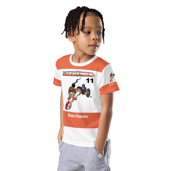 T-Shirt de supportrice Enfant : Paillar N°11 - Étoile Filante