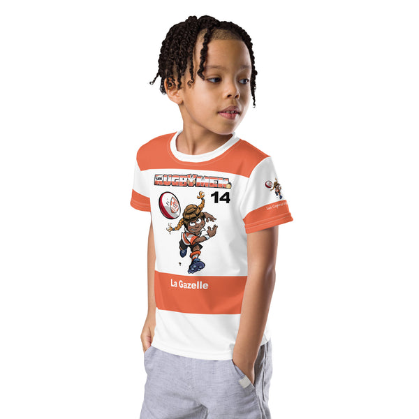 T-Shirt de supportrice Enfant : Paillar N°14 - La Gazelle