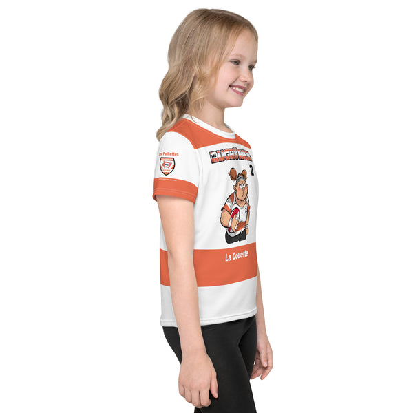 T-Shirt de supportrice Enfant : Paillar N°2 - La Couette